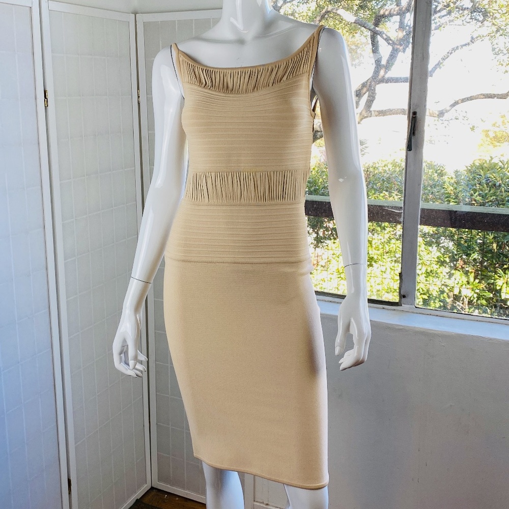 Vintage HERVE LEGER, Mini Bandage Dress, L.